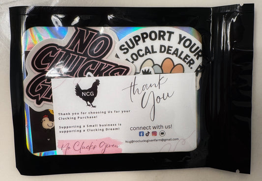 No Clucks Given: Sticker Bundle Pack