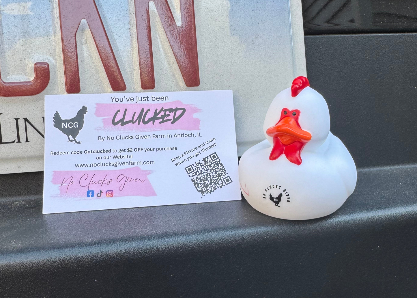 No Clucks Given: Chicken Ducks