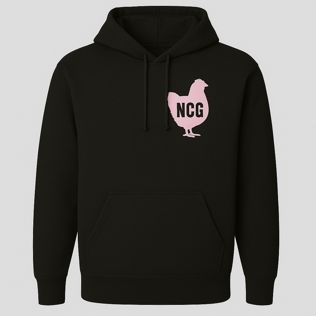 No Clucks Given: Hoodie- “Support your Local Dealer" (Back Print)